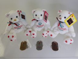 TY Beanie Babies - Special Olympics Canada Exclusive Bear Set (Set of 3) Signed & #/500