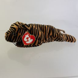 TY Beanie Baby - STRIPES the Tiger (Dark Version) (3rd Gen Hang Tag - MWCTs)