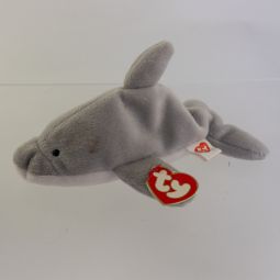 TY Beanie Baby - FLASH the Dolphin (3rd Gen Hang Tag - Non Mint)