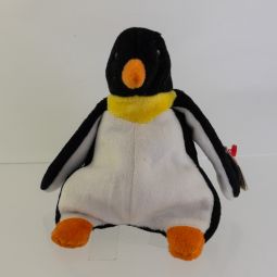 TY Beanie Baby - WADDLE the Penguin (3rd Gen Hang Tag - MWNMTs)