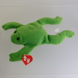 TY Beanie Baby - LEGS the Frog (2nd Gen Hang Tag - MWMTs)
