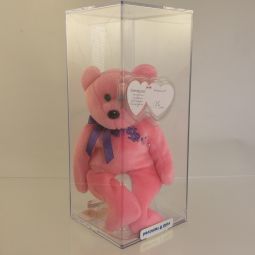 Authenticated TY Beanie Baby - BILLIONAIRE Bear #10 (Signed by TY Warner - #'d out of 457)