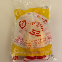 TY McDonald's Teenie Beanie - RONALD McDONALD the Bear (2006 - Signapore Exclusive)