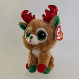 TY Beanie Boos - ALPINE the Reindeer (w/ Brutus tush tag - ODDITY)