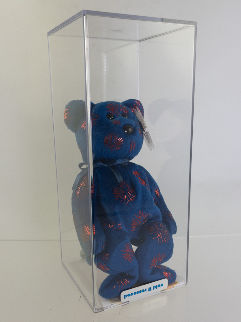 Authenticated TY Beanie Baby - BILLIONAIRE Bear #7 (Signed by TY Warner - #'d out of 612)