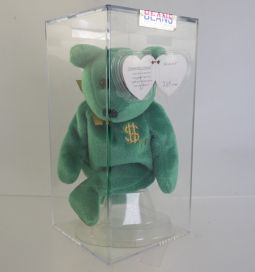 Authenticated TY Beanie Baby - BILLIONAIRE Bear #8 (Signed by TY Warner - #'d out of 480)