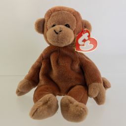 TY Beanie Baby - BONGO the Monkey (3rd Gen Hang Tag - MWNMTs)