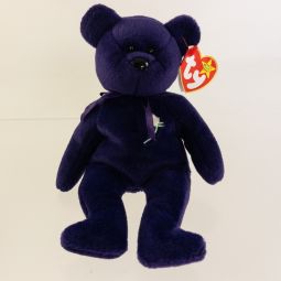 TY Beanie Baby - PRINCESS the BEAR (PVC Pellets Tush Tag - Made in Indonesia) MWCTs
