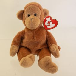 TY Beanie Baby - BONGO the Monkey (3rd Gen Hang Tag - MWCTs)