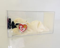 Authenticated TY Beanie Baby - CHOPS the Lamb (4th Gen Hang Tag - MWMTs)