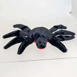 TY Beanie Baby - WEB the Black & Red Spider (No Hang Tag - 1st Gen Tush Tag)