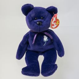 TY Beanie Baby - PRINCESS the BEAR (PVC Pellets Tush Tag - Made in China) MWCTs