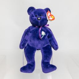TY Beanie Baby - PRINCESS the BEAR (PVC Pellets Tush Tag - Made in Indonesia) MWNMTs