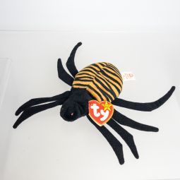 TY Beanie Baby - SPINNER the Spider (Made in Indonesia Tags) 99% Mint