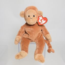 TY Beanie Baby - BONGO the Monkey (3rd Gen Hang Tag - MWNMTs)