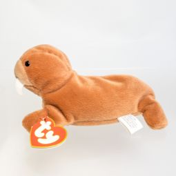 TY Beanie Baby - TUSK the Walrus (3rd Gen Hang Tag - 99% Mint)