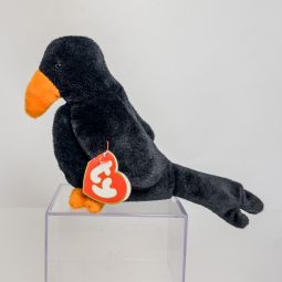 TY Beanie Baby - CAW the Black Crow (3rd Gen Hang Tag - MWNMTs)