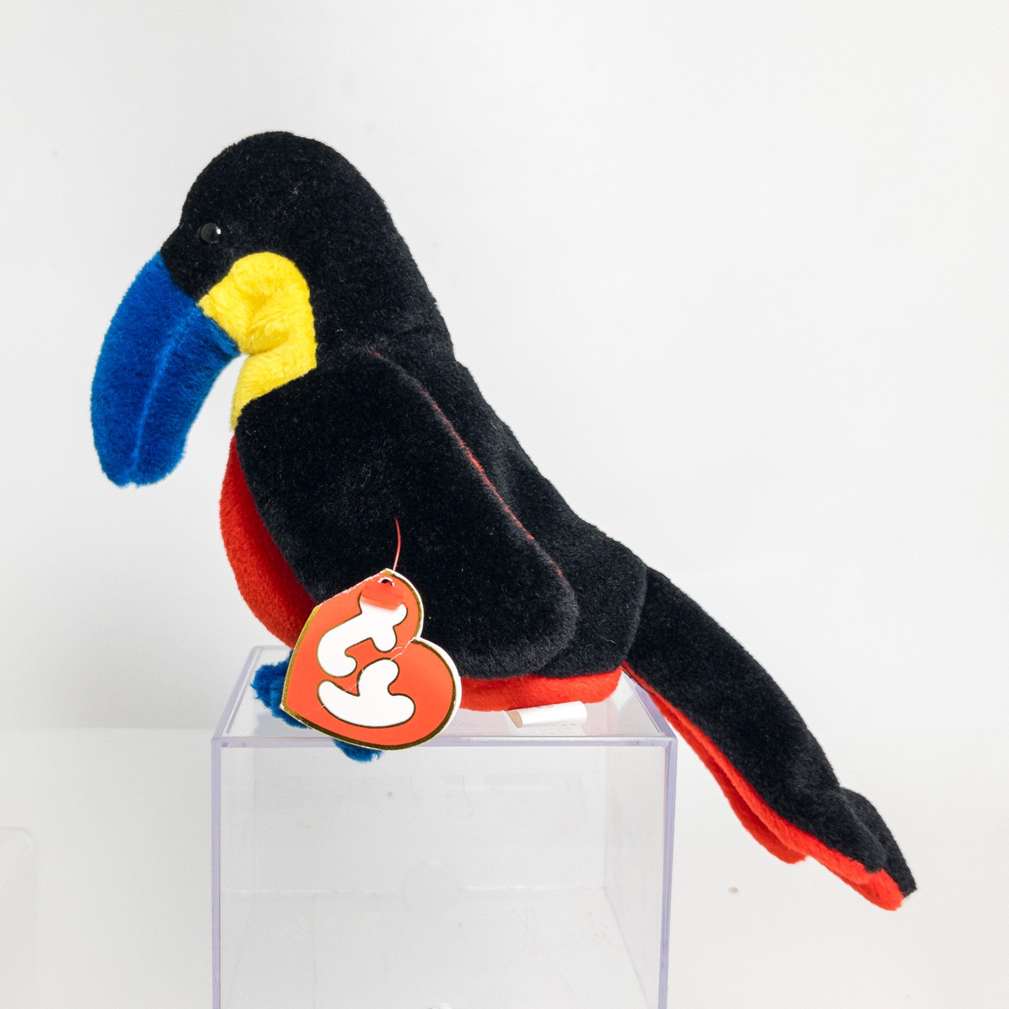 TY Beanie Baby - KIWI the Toucan (3rd Gen Hang Tag - MWCTs)