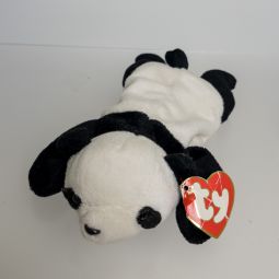 TY Beanie Baby - PEKING the Panda Bear (3rd Gen Hang Tag - Worn)