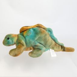 TY Beanie Baby - STEG the Dinosaur (No Hang Tag) Worn