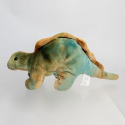 TY Beanie Baby - STEG the Dinosaur (No Hang Tag - 1st Gen Tush Tag)