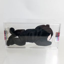Authenticated TY Beanie Baby - ZIP the Black Cat (Old Face Version) (3rd Gen Hang Tag - MWNMTs)