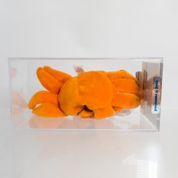 Authenticated TY Beanie Baby - DIGGER the Crab (Orange Version) (3rd Gen Hang Tag - MWMTs MQ)