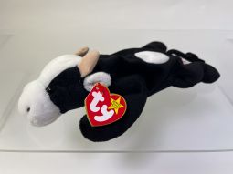 TY Beanie Baby - DAISY the Cow (HARRY CARAY Version - w/ Commemorative Event Card - 5/3/98)