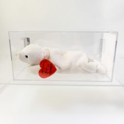 Authenticated TY Beanie Baby - CHILLY the Polar Bear (No Hang Tag - 1st Gen Tush Tag)