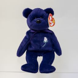 TY Beanie Baby - PRINCESS the BEAR (PVC Pellets Tush Tag - Made in China) MWNMTs
