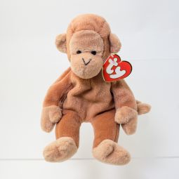 TY Beanie Baby - BONGO the Monkey (3rd Gen Hang Tag - MWCTs)