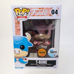 Funko POP! Vinyl Figure - T-BONE (Pink Metallic) 04 **CHASE** [2017 Funatics Day Out 7 Exclusive]