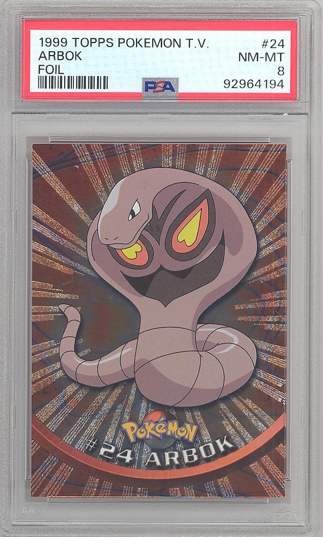 PSA9 わるいアーボック arbok 1997 24 40 Pokemon Card - Arbok No.024 Pocket Monster TCG Vintage