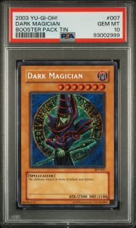 PSA 10 - Yu-Gi-Oh Card - BPT-007 - DARK MAGICIAN (secret rare holo) - GEM MINT PSA 10 - Yu-Gi-Oh Card - BPT-007 - DARK MAGICIAN (secret rare holo) - GEM MINT