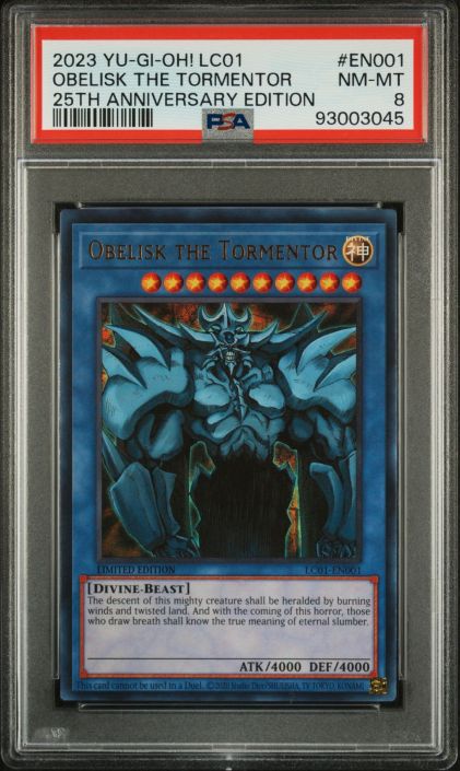 obelisk yugioh card Amazon.com: Yu-Gi-Oh! Collectible Card