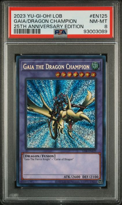 PSA9 遊戯王 旧アジア版 GAIA THE DRAGON CHAMPION - メルカリ