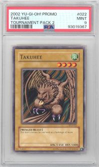 PSA 9 - Yu-Gi-Oh Card - TP2-022 - TAKUHEE (common) - MINT
