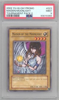 PSA 9 - Yu-Gi-Oh Card - TP2-023 - MAIDEN OF THE MOONLIGHT (common) - MINT