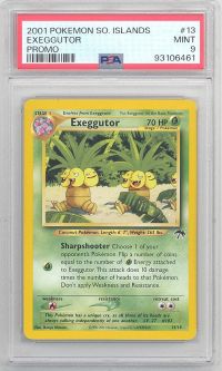PSA 9 - Pokemon Card - Southern Island Promo #13/18 - EXEGGUTOR (rare) - MINT