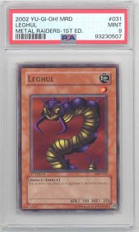 PSA 9 - Yu-Gi-Oh Card - MRD-031 - LEGHUL (common) *1st Edition* - MINT