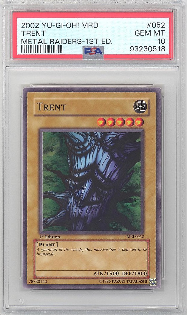 PSA 10 - Yu-Gi-Oh Card - MRD-052 - TRENT (common) *1st