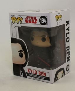 Funko POP! Star Wars Episode 8: The Last Jedi - Vinyl Bobble - KYLO REN #194 *NON-MINT BOX*