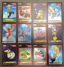 2010 Enterplay Super Mario Bros Wii Trading Cards - LOT OF 12 FOILS (Ludwig, King Bill, Lemmy +)