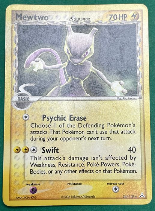 Mew Mewtwo Pokemon Cards, Collection Anime Cards Toys