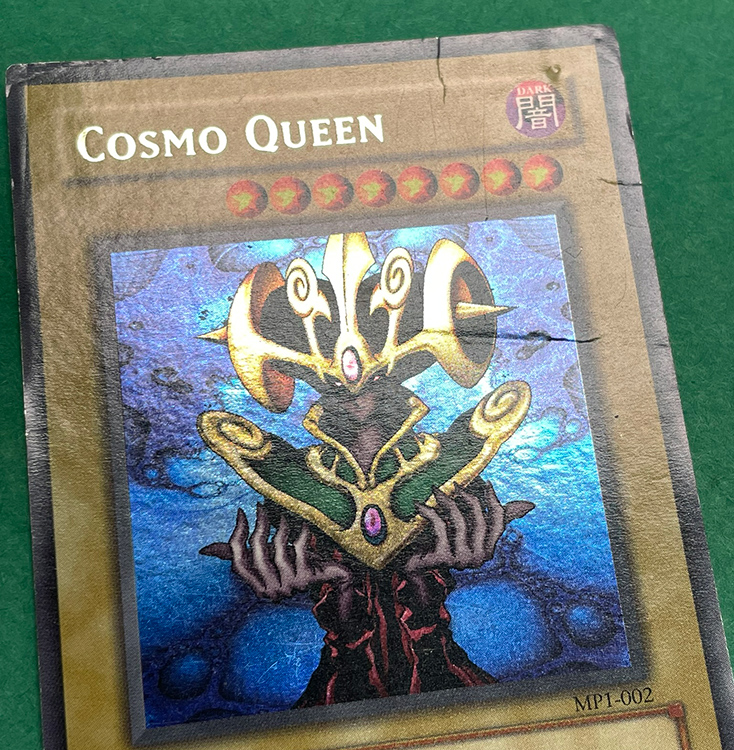 YuGiOh Card MP1002 COSMO QUEEN (ultra rare holo) *NonMint HP* Toys
