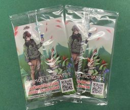 Lot of 2 SEALED EX07 Digimon Liberator Token Packs [2 Cards per Pack]