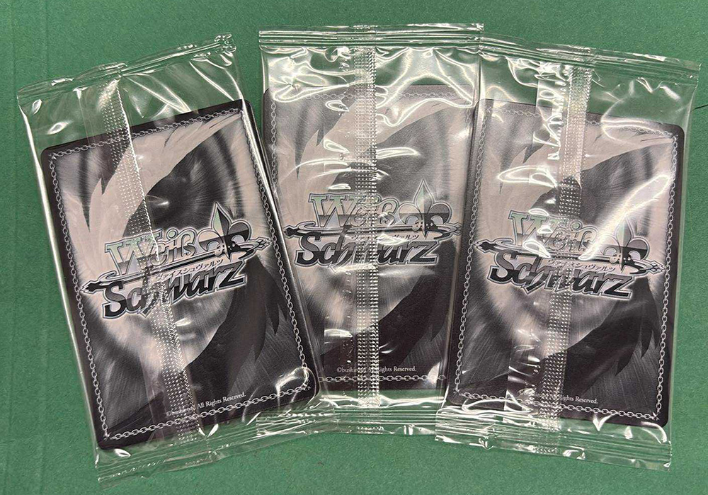 Lot of 3 Weiss Schwarz SEALED Box Topper Promo Cards - CHIBI TOPH, CHIBI AANG, AWKWARD GRATITUDE