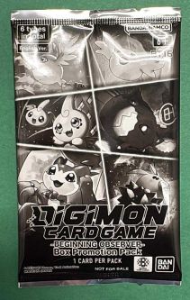 Digimon BT16 Sealed BEGINNING OBSERVER BOX PROMOTION PACK [1 Card]
