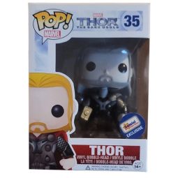 Funko POP! Marvel Thor The Dark World Vinyl Bobble-Head - THOR [Black & White] #35 *Exclusive*
