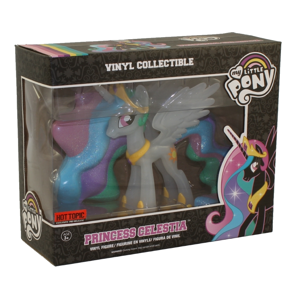 Funko My Little Pony - Vinyl Figure- PRINCESS CELESTIA (Glitter) *Hot Topic Exclusive Pre-Release*